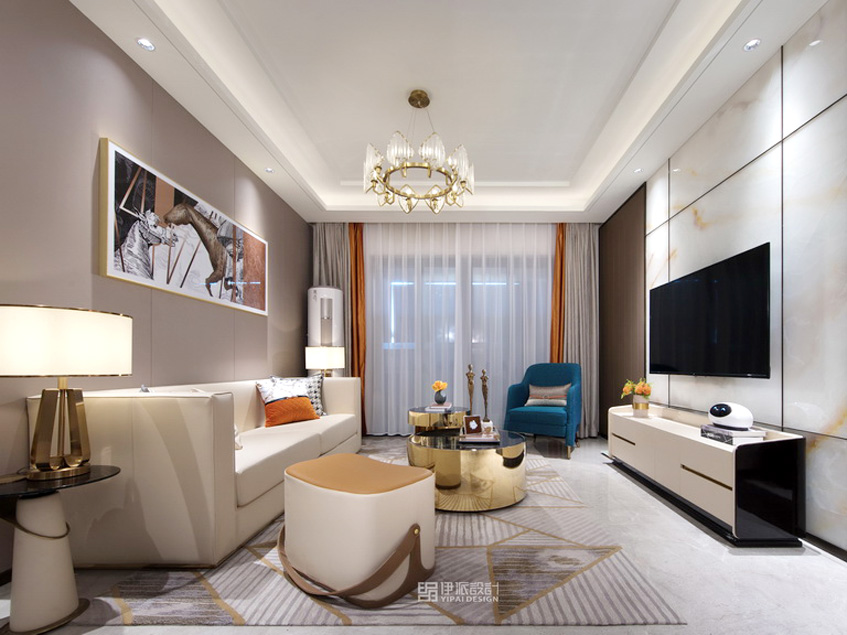 豐盛·101—D戶型樣板間軟裝設計