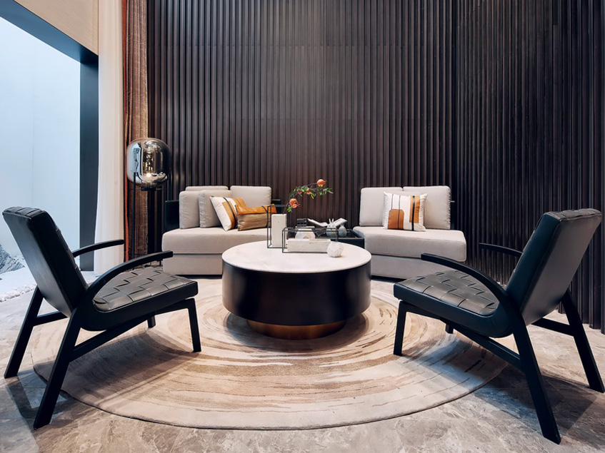 海倫堡別墅樣板房軟裝設計工程