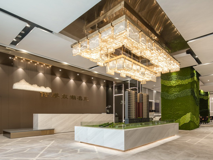 深房傳麒東湖名苑售樓處設計